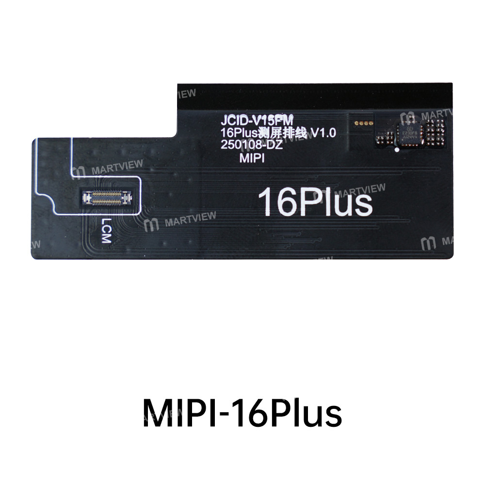jcid v15pm-lcd-screen-tester-dedicated-flex-cable-for-iphone-16-16-plus-16-pro-16pro-max-4