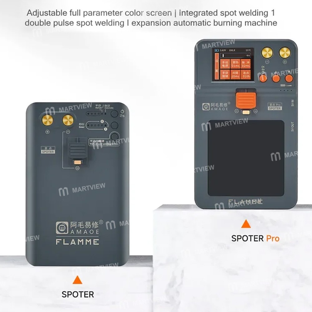 amaoe star-point-spoter-spoter-pro-double-pulse-portable-battery-nickel-sheet-spot-welding-machine-5