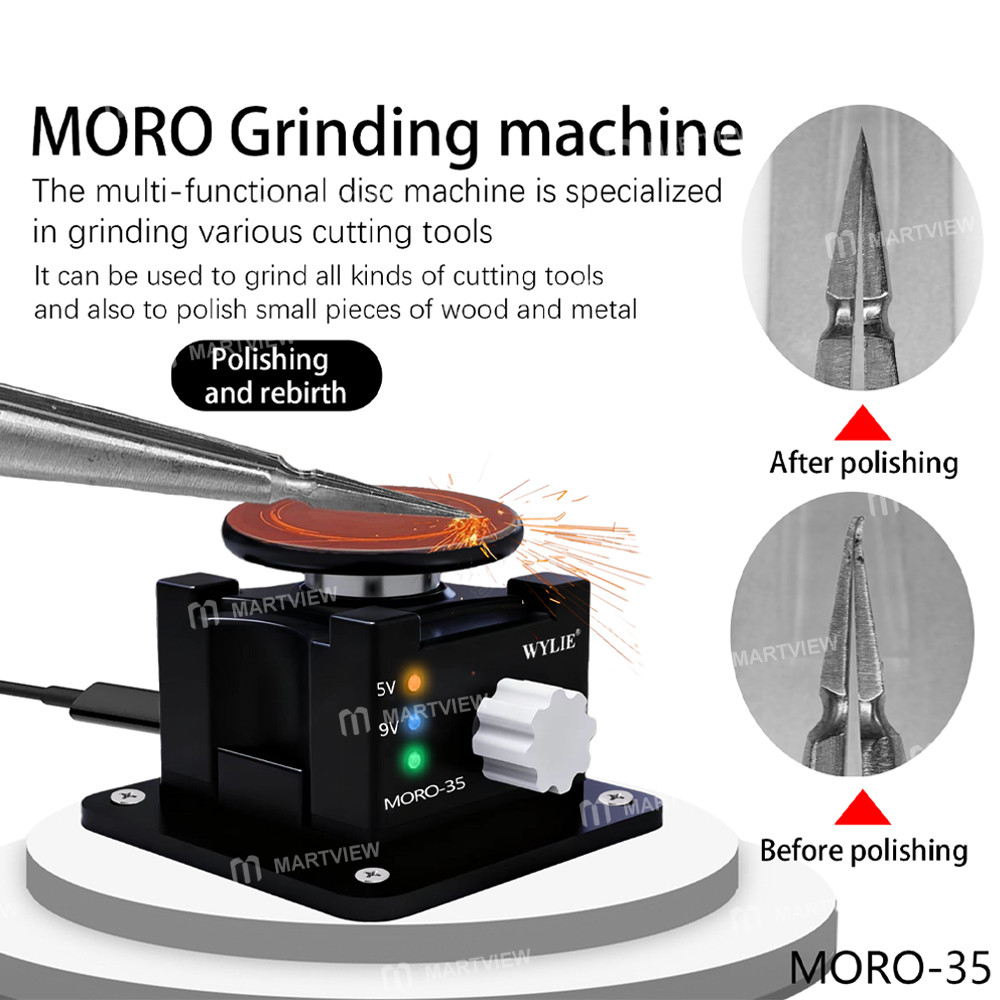 wylie moro-35-disc-polishing-grinding-machine-for-tweezers-blades-test-probes-9