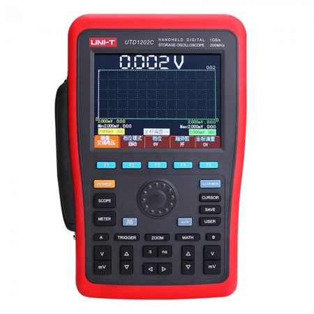 UNI-T UTD1102C 2-in-1 Handheld 2-Channels 100MHz Digital Storage Oscilloscope Multimeter