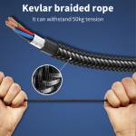 2-in-1 Multifunction Dual Port Type-C OTG Adapter Cable