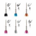 BST-899 Anti-Slip High Precision Aluminum Handle 3D Screwdriver Philips Pentalobe Y Convex Cross for