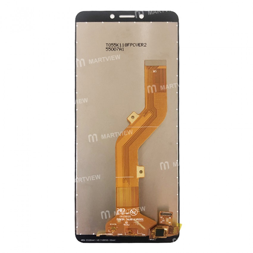 LCD Display Touch Screen Digitizer Assembly Replacement for iTel P13 - Black