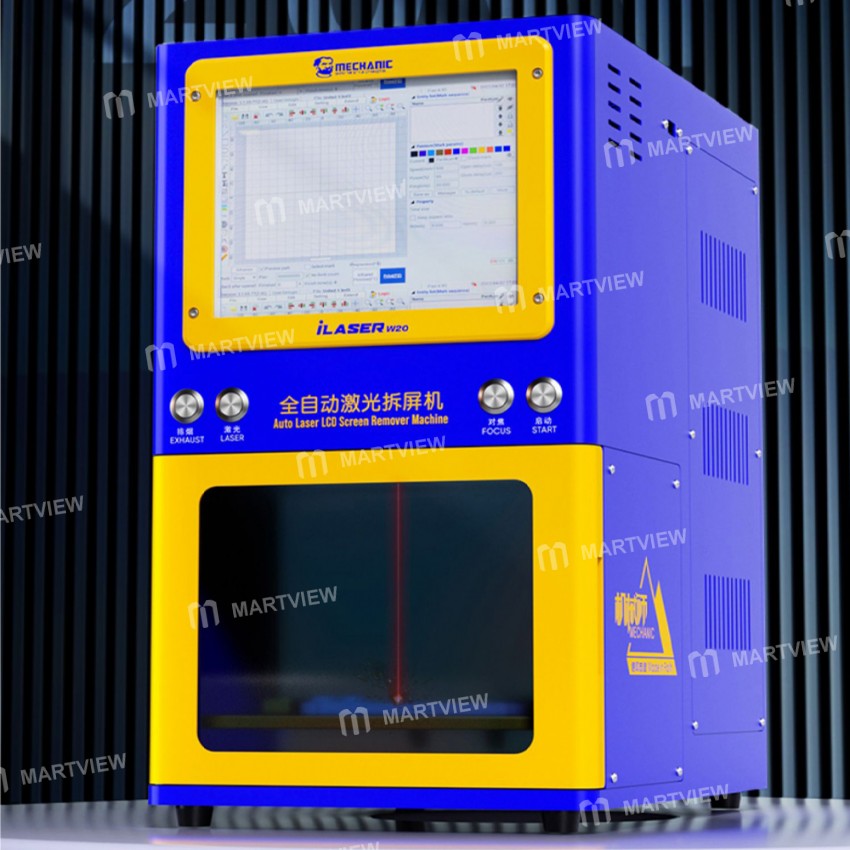 mechanic ilaser-w20-20w-fully-automatic-laser-lcd-screen-removal-marking-machine-5
