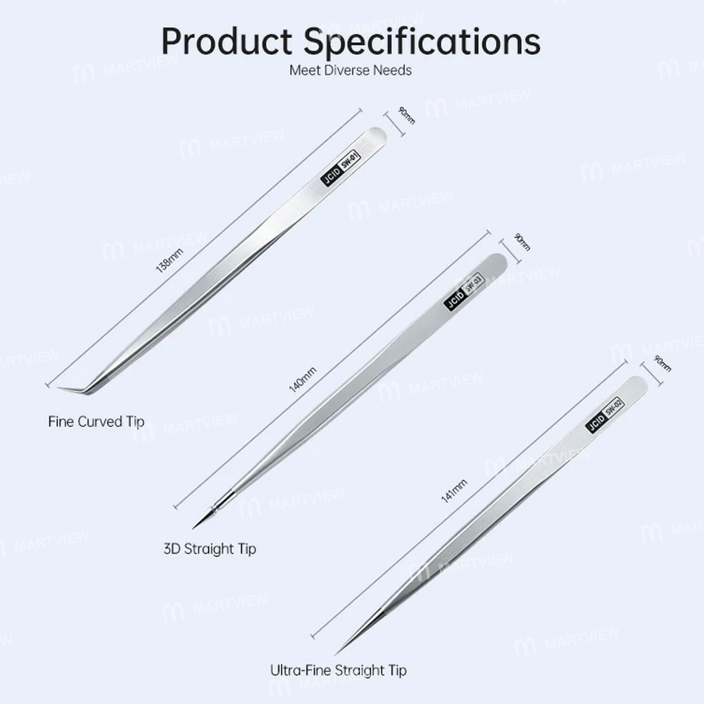 jcid sw-series-2d-3d-non-magnetic-stainless-steel-flying-wire-alloy-tweezers-7