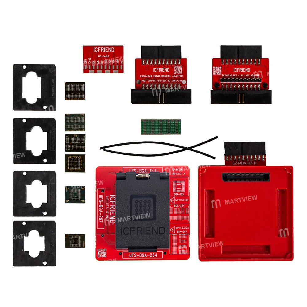 6 in-1-ufs-simplfied-bga153-bga254-bga297-icfriend-socket-for-easy-jtag-plus-box