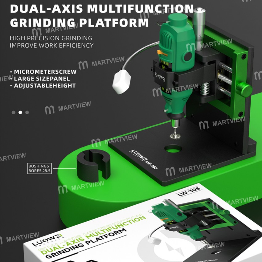 luowei lw-305-dual-axis-multifunctional-screen-ic-and-camera-outer-iron-ring-grinding-platform-5