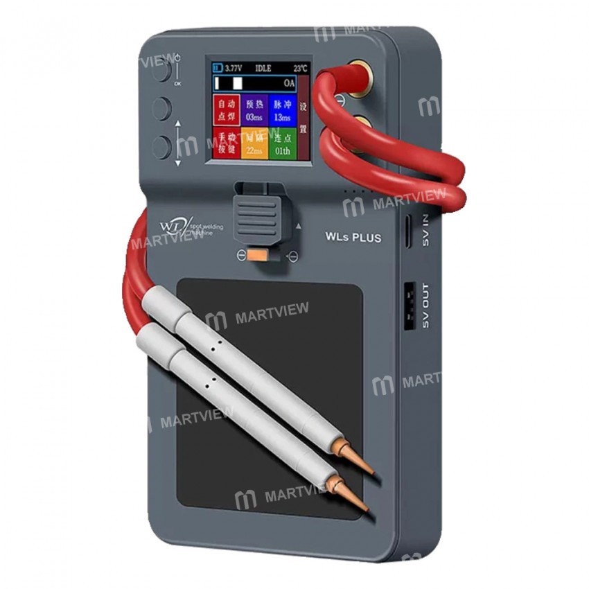 wl wls-plus-all-in-one-color-screen-intelligent-spot-welding-machine-for-mobile-phone-battery-repair