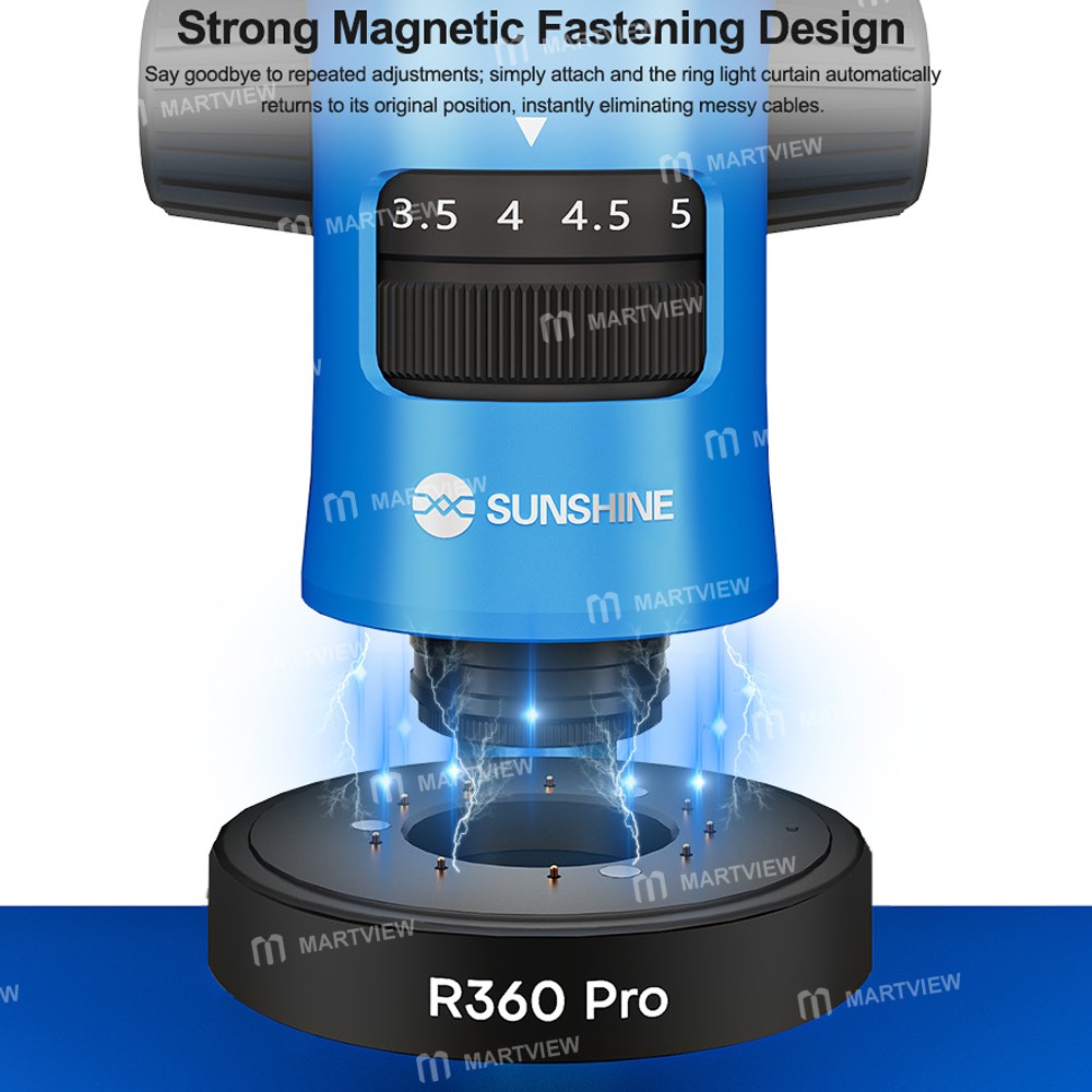 sunshine r360-pro-7x-45x-foldable-rotatable-eye-distance-adjustment-integrated-microscope-13