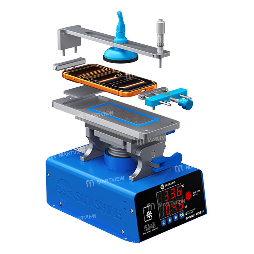 sunshine s-918f-plus-v20-360-rotation-curved-screen-separator-compatible-with-flat-curved-screen-6