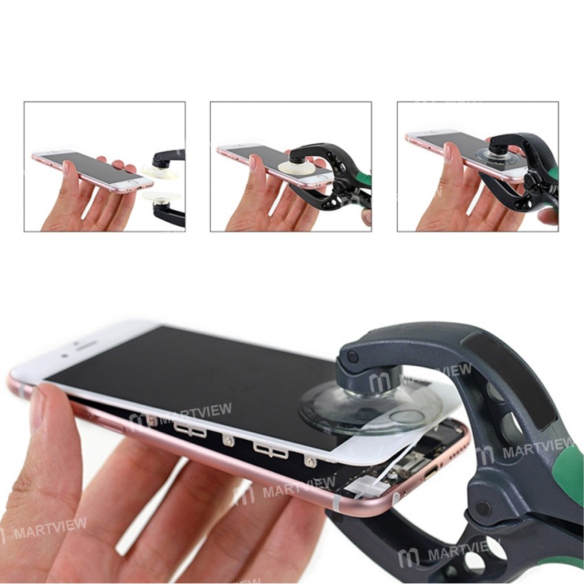 BST-009 Vacuum Strong Suction Cup Pliers for Opening Phone LCD Screen