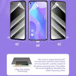 TuoLi TL-1812B Multifunctional Anti Blue Light Anti Peeping Explosion Hydrogel Protection Film - 50P