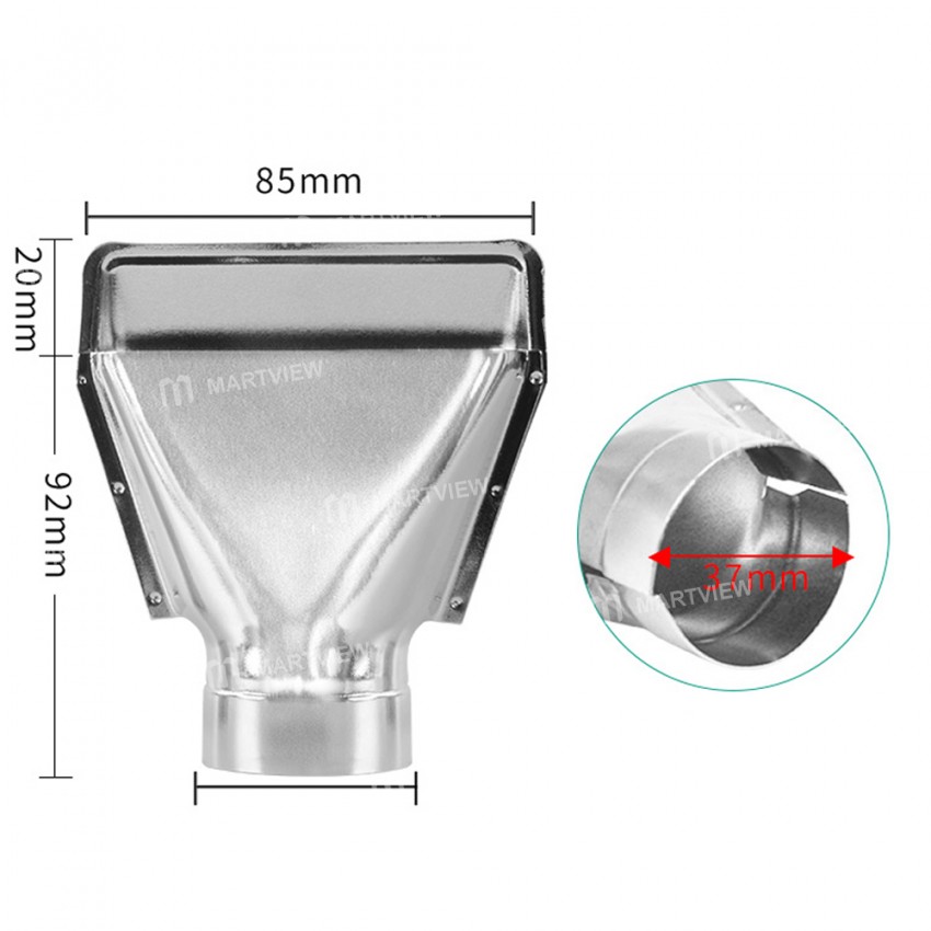 Universal 37mm Inside Diameter Heat Gun Nozzle for Handheld Heat Gun