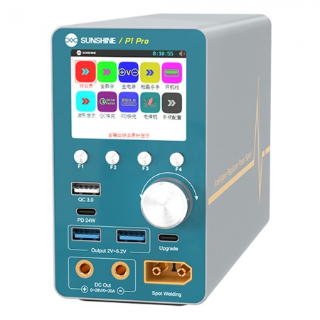 Sunshine P1 Pro Intelligent Regulated Power Supply with Waveform Display & Short Circuit Repair