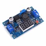 LM2596 DC-DC Adjustable Step-down Module with Voltmeter Display