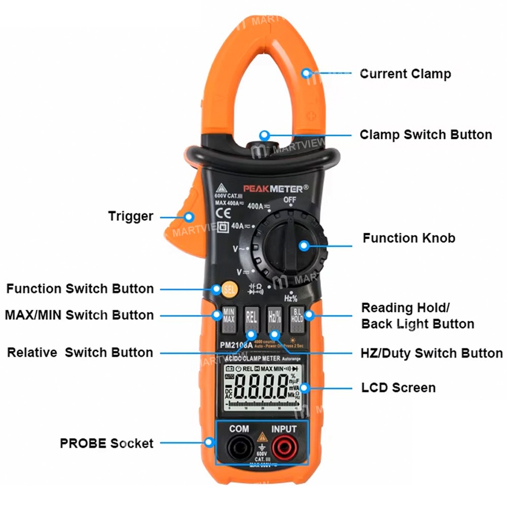 peakmeter pm2108a-4