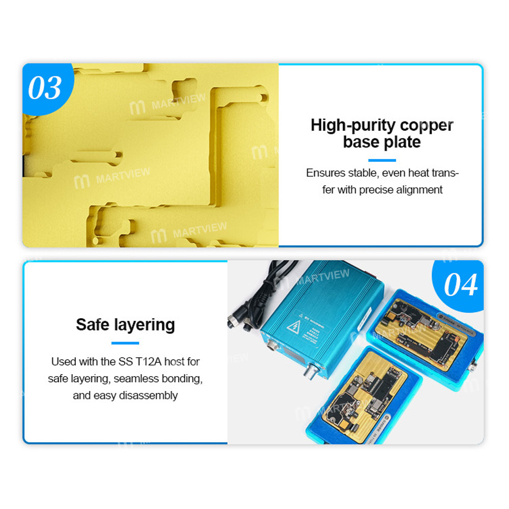 sunshine t12a-n17-series-motherboard-heating-module-for-iphone-17-17-air-17-pro-17pro-max-15