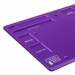 lb tool-4030-40x30cm-microscope-pcb-welding-repair-aluminum-alloy-base-with-silicone-mat-7
