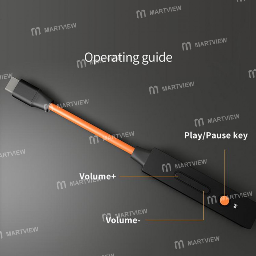 XDuoo LINK Portable Type-C to 3.5mm Digital Decoding Headphone Amplifier Adapter Cord