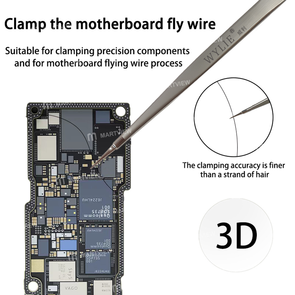 wylie wl-811r-wl-815r-stainless-steel-anti-magnetic-high-precision-3d-process-tweezers-4