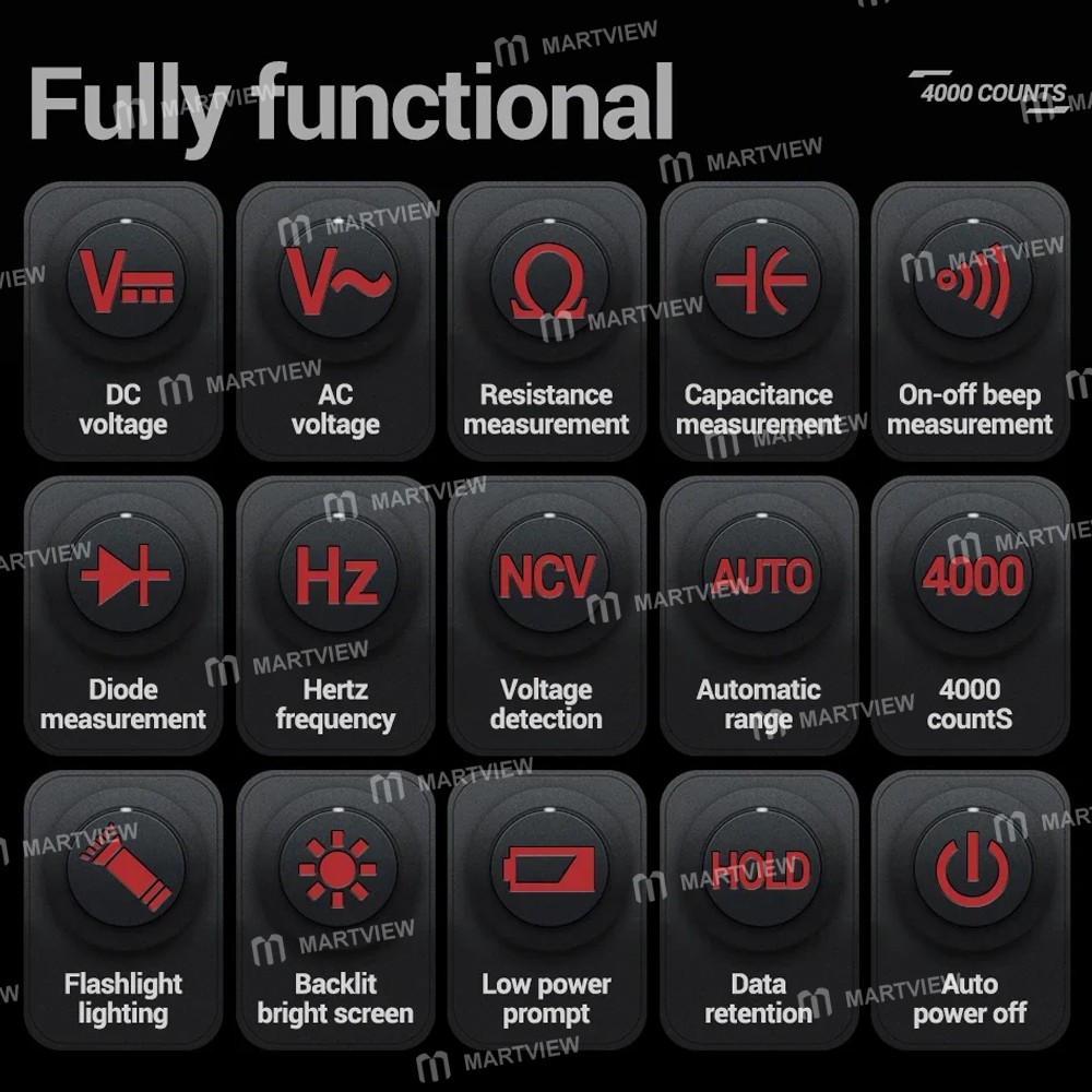 aneng m115-multi-function-automatic-digital-capacitance-meter-with-ncv-and-diode-test-function-8