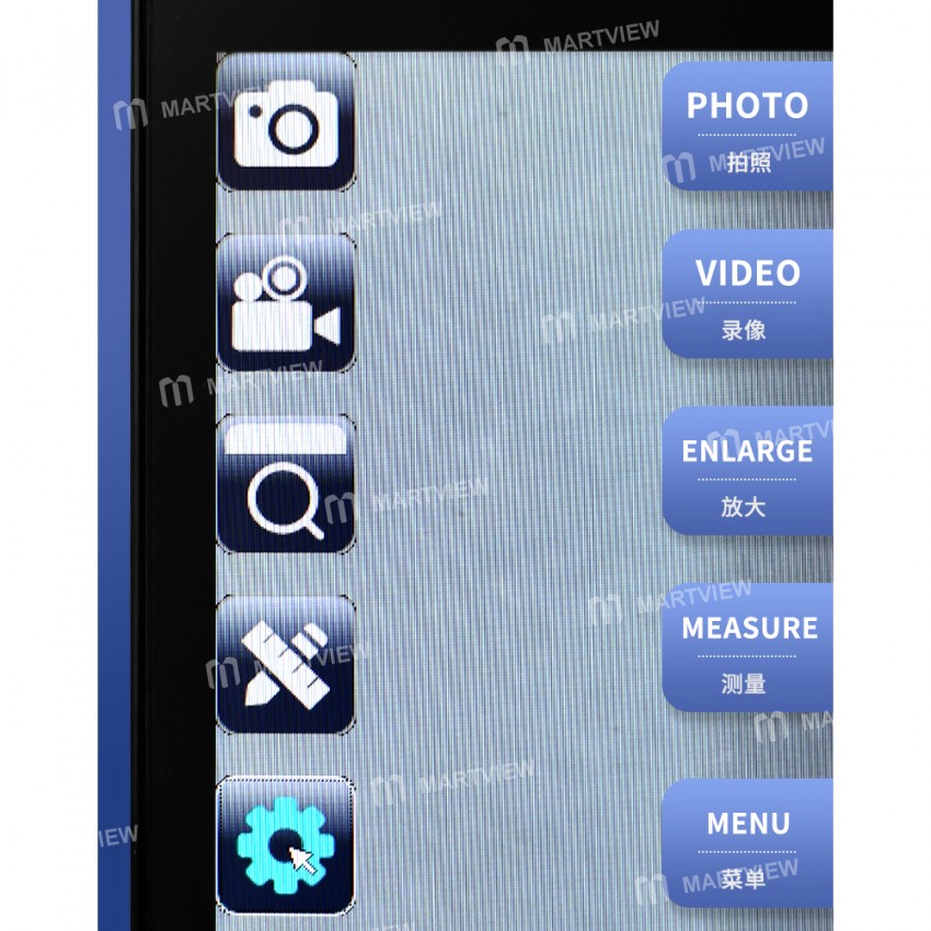 Mechanic MC10A-B4 All-in-1 0.75X-4.5X Continuous Build-in HD Digital Cameras Microscope