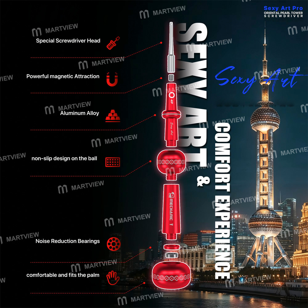 mechanic sexy-art-pro-oriental-pearl-tower-2d-screwdriver-set-compatible-with-iphone-17-series-5