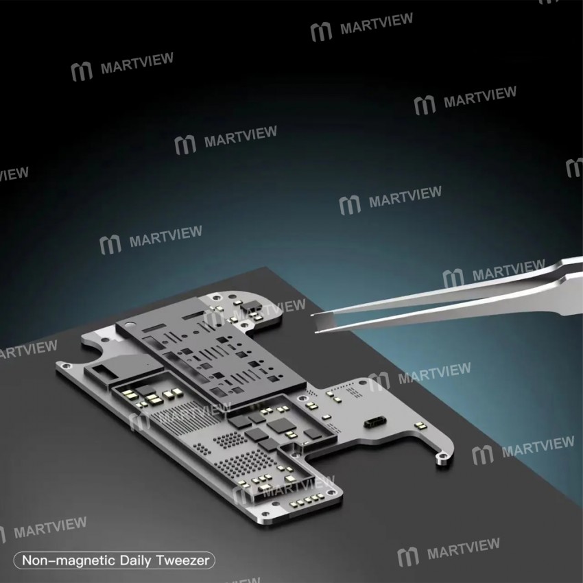 2uul tw21-tw22-non-magnetic-stainless-stencil-tweezers-with-holes-for-mobile-phone-repair-13