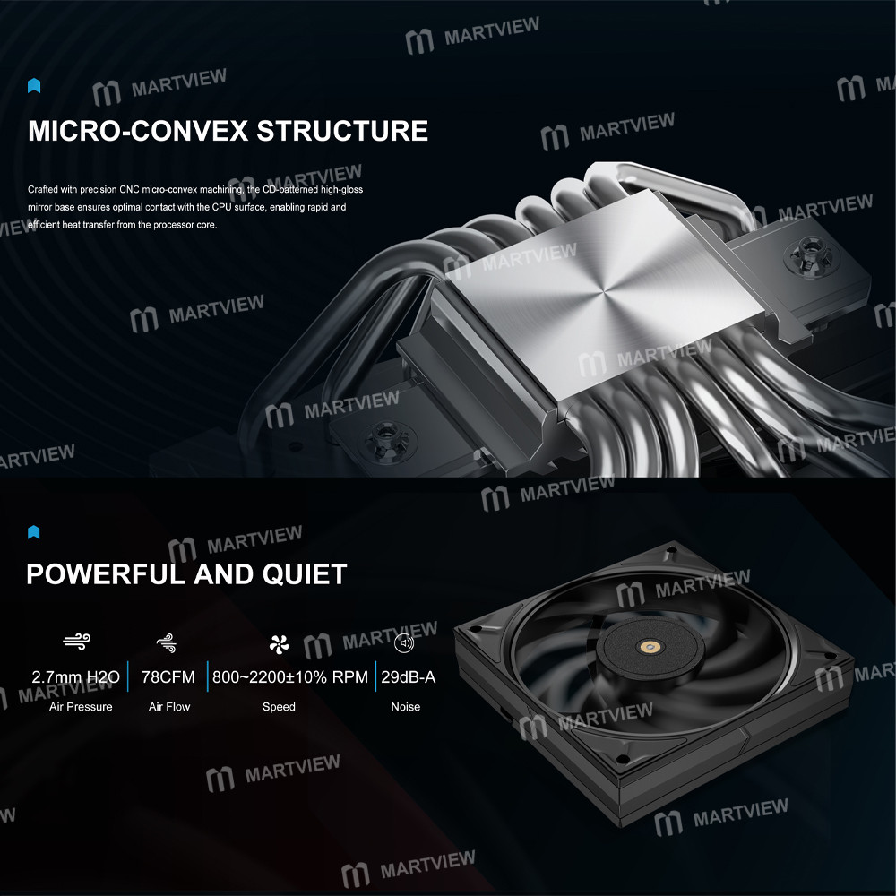 sama wind-tunnel-a60e-dual-fan-6-heatpipe-dual-tower-cpu-air-cooler-for-intel-amd-platforms-8