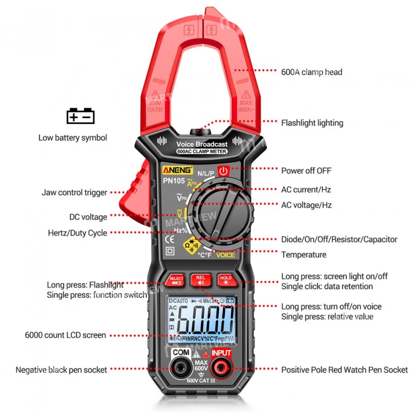 aneng pn105-600a-non-contact-voice-broadcast-clamp-multimeter-with-measure-temp-function-4