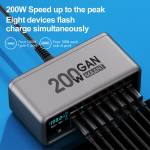 maant mt-p200-200w-gan-nitride-intelligent-digital-display-multi-port-desktop-charging-station-5