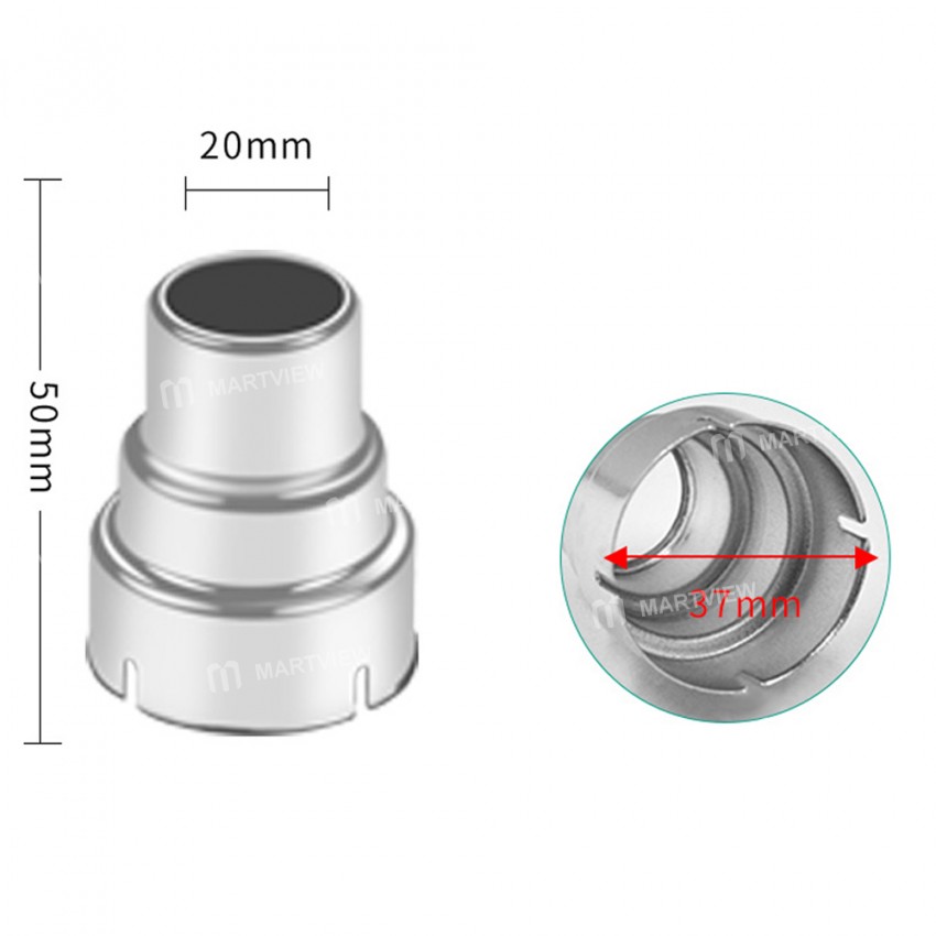 Universal 37mm Inside Diameter Heat Gun Nozzle for Handheld Heat Gun
