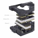 Mega-idea 3in1 Motherboard Layering Test Stand Fixture Holder for iPhone 11 / 11 Pro /  11 Pro Max