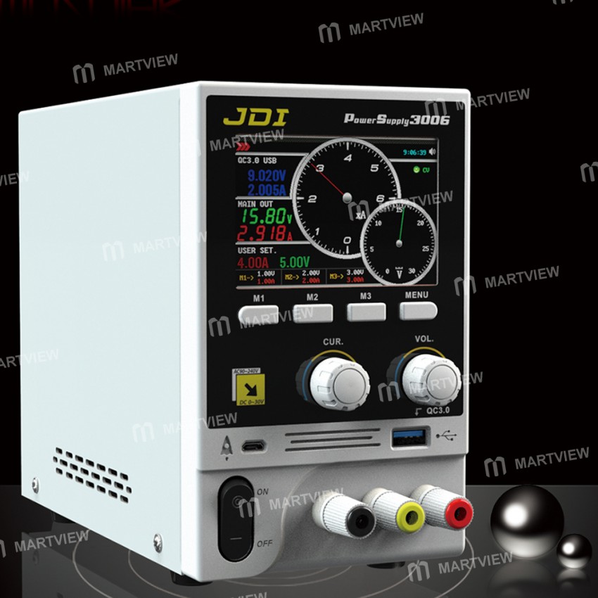 JDI HR3006 USB DC 30V 6A Intelligent DC Power Supply