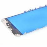 Replacement touch screen digitizer outer glass lens with bezel frame pre assembled for iPhone 6 plus