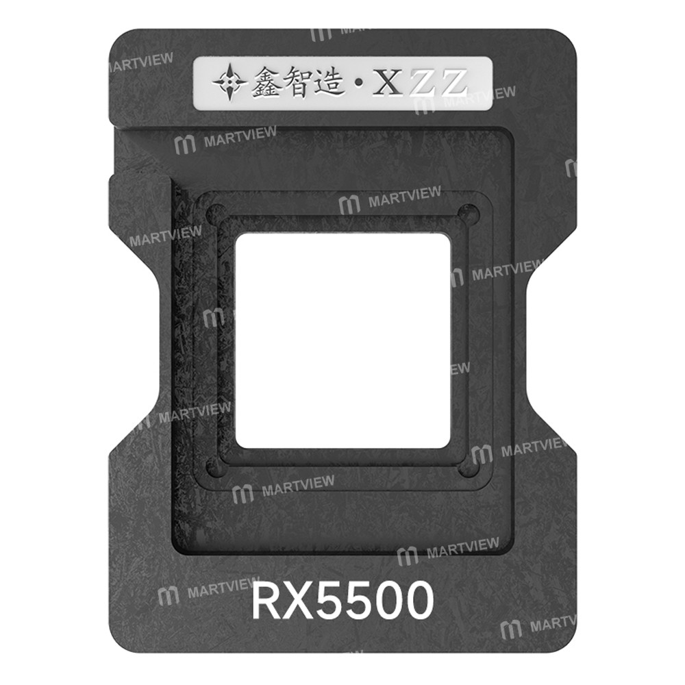 xzz 050mm-graphics-card-bga-reballing-stencil-platform-set-for-amd-radeon-rx-5500-xt-3