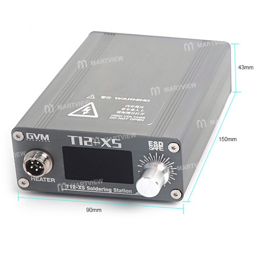 gvm t12-xs-professional-constant-temperature-soldering-station-for-mobile-phone-bga-rework-8