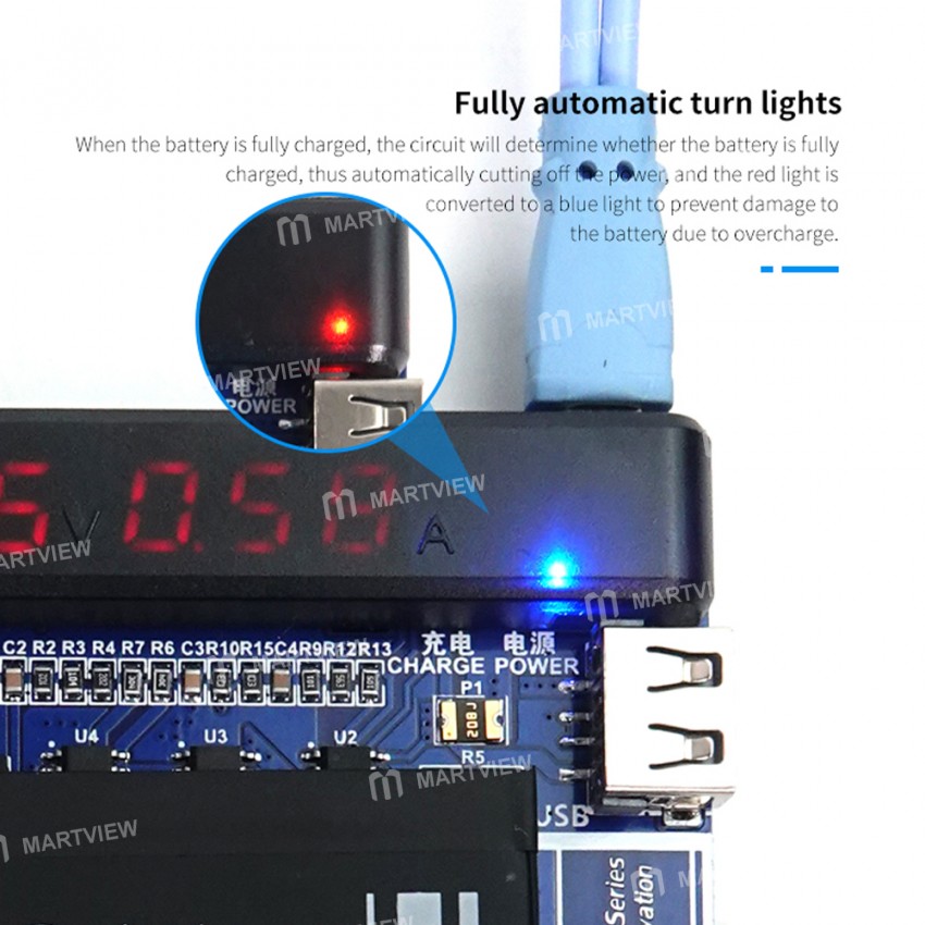 Sunshine SS-915 Fast Charging Smartphone Battery Activation Board with LED Display