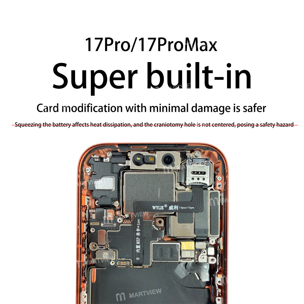 wylie built-in-mep-1-sim-esim-integrated-solution-for-iphone-17-pro-17pro-max-us-version-3