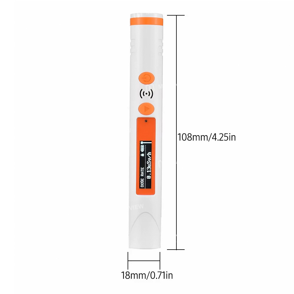 hfs p3-personal-pen-style-rechargeable-nuclear-radiation-detector-with-alarm-function-6