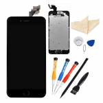 Replacement original LCD display touch screen for iPhone 6 plus with spareparts home button earphone