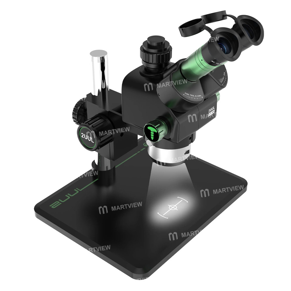 2uul microscope-mc6558-m1-65x-58x-trinocular-precision-stereo-microscope-with-built-in-lighting-7