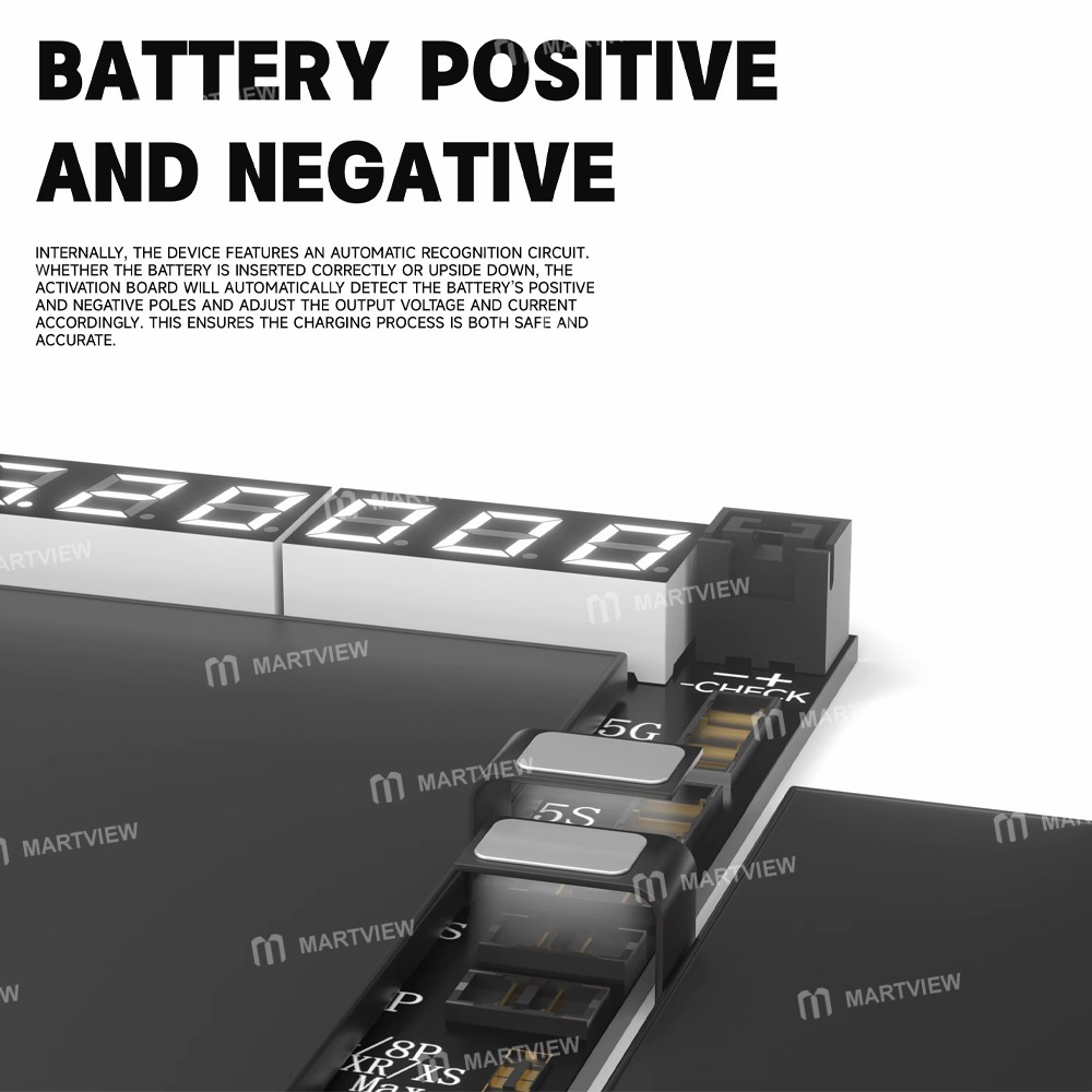 luowei lw-b03-battery-fast-charging-activation-board-for-iphone-6-to-16pm-android-4