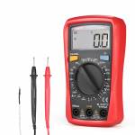 UNI-T UT33C+ Palm Size Electrical Tester LCR Meter Ammeter Multitester LCD Display Auto Ranging Hand