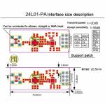 NRF24L01+PA+LNA Wireless Digital Transmission Module with Antenna