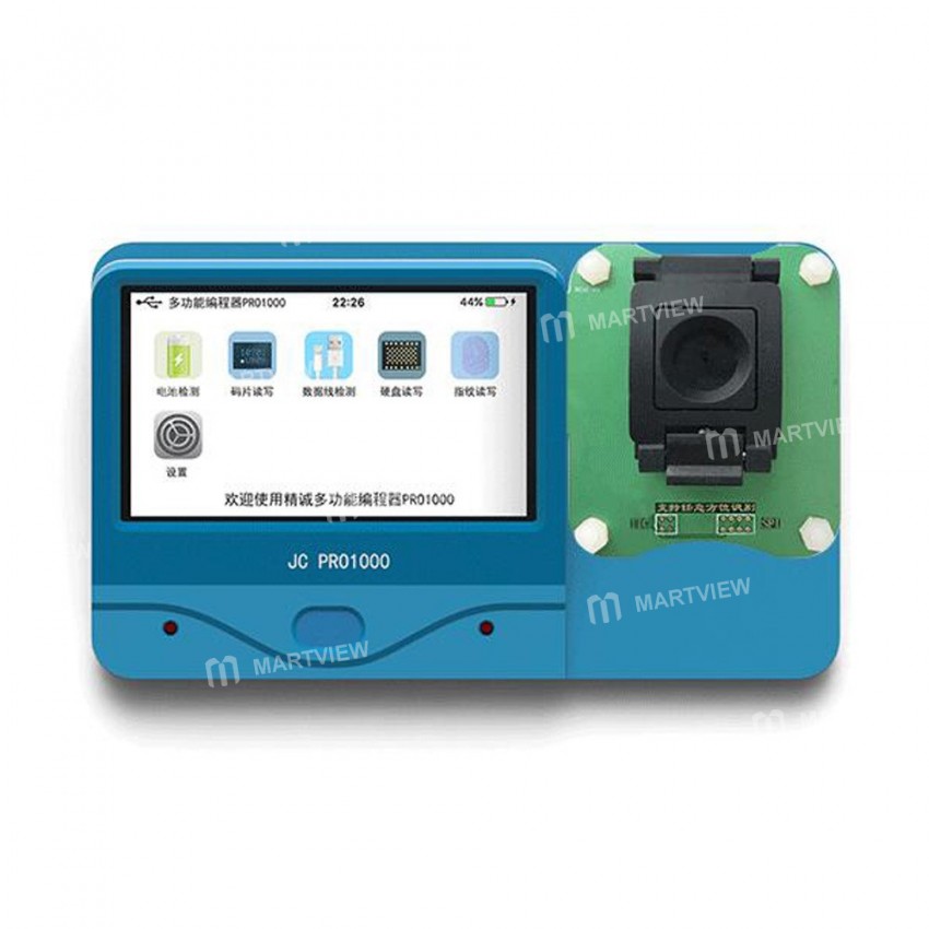 JC PRO1000S Multi-Functional iPhone Chip Programmer for Battery Tester / Data Cable Detection / Earp