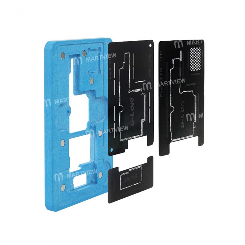 G-LON SS-032 Middle Layer BGA Reballing Fixture with Special Solder Paste for iPhone X / Xs / Xs Max
