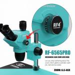 rf4 rf6565pro-65-65x-synchronous-zoom-trinocular-stereo-microscope-with-aluminum-alloy-base-6