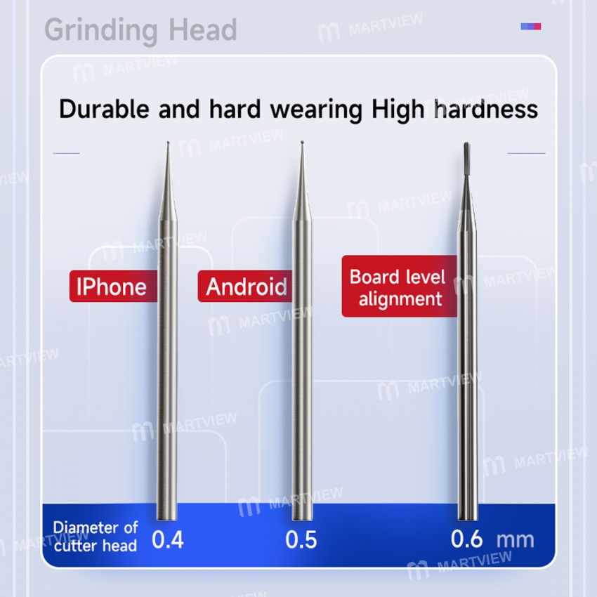 xinzhizao 235mm-diameter-spherical-straight-needle-laminate-grinding-heads-6