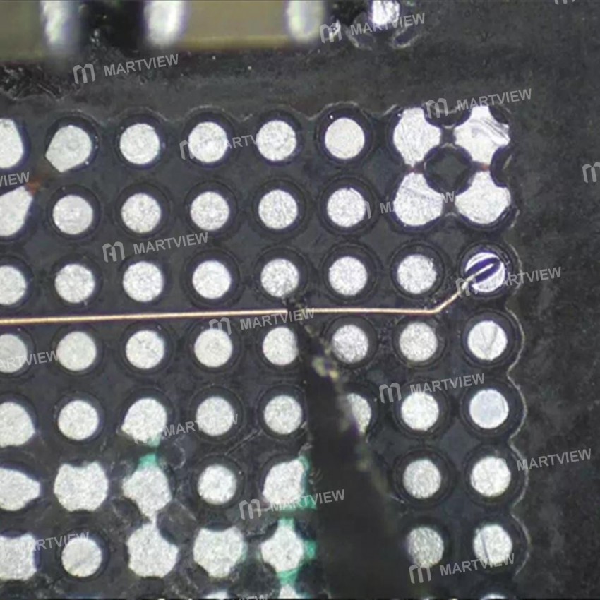 0.02mm iPhone Fingerprint Chip PCB Link Wire Maintenance Jump Line